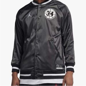 Nike Air Jordan He Got Game Satin Varsity Jacket XS